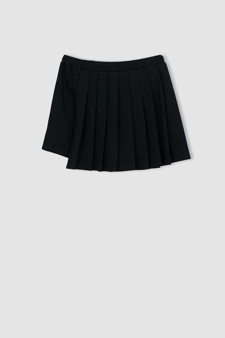 Jupe short plissée pour fille