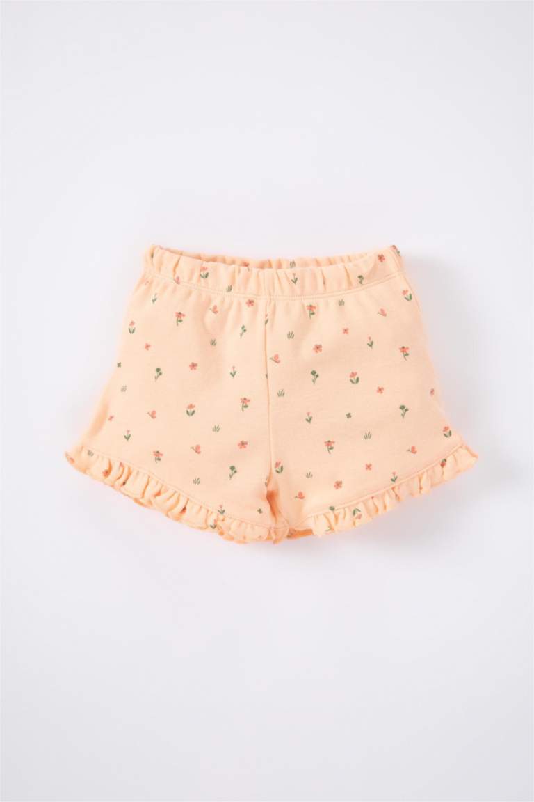 Pink BABY GIRL Baby Girl Floral Short Sleeve 2Pajama Set 2752722 DeFacto