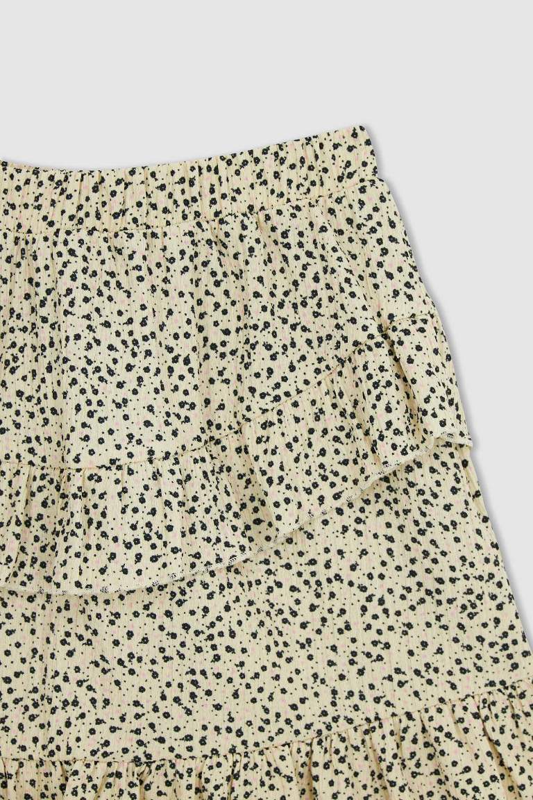 Girl Patterned Skirt