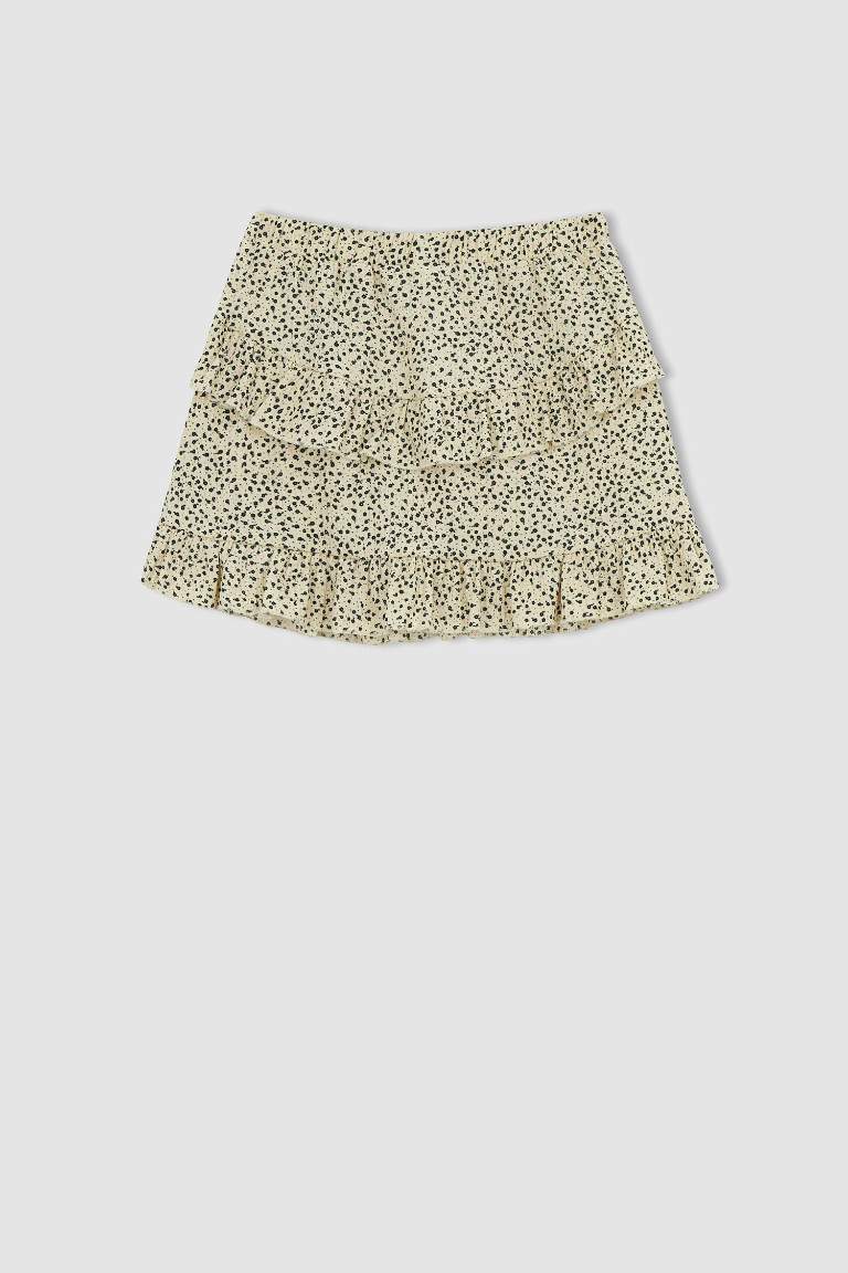 Girl Patterned Skirt