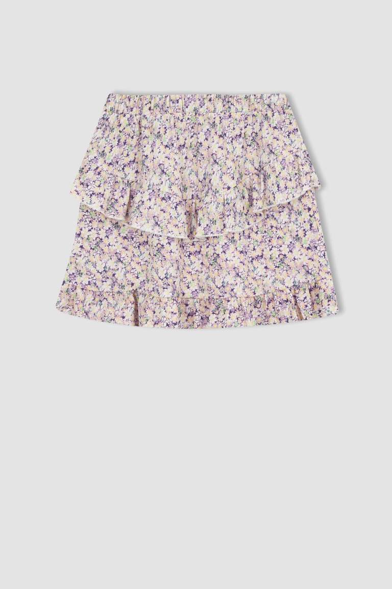 Girl Patterned Skirt