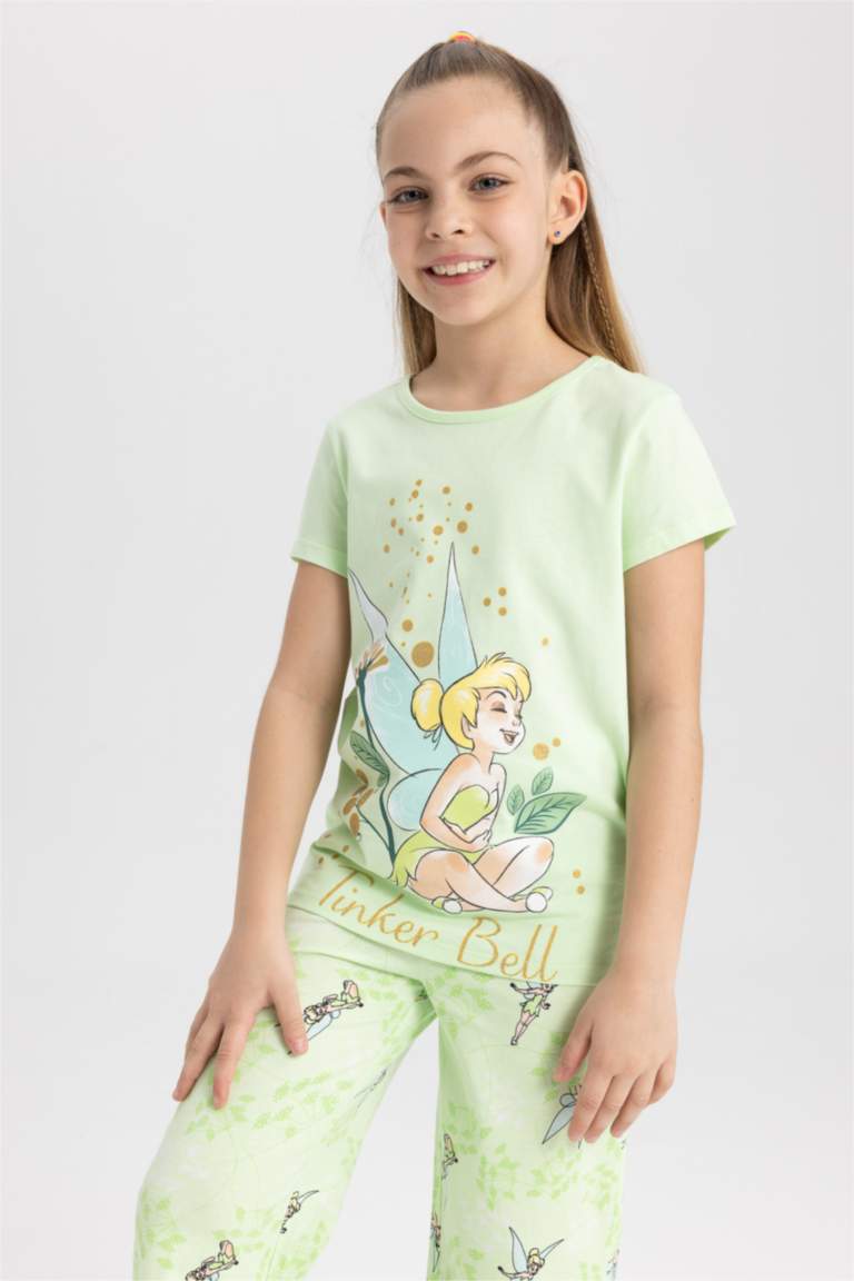 Girl Regular Fit Disney Tinker Bell Licensed Pajamas