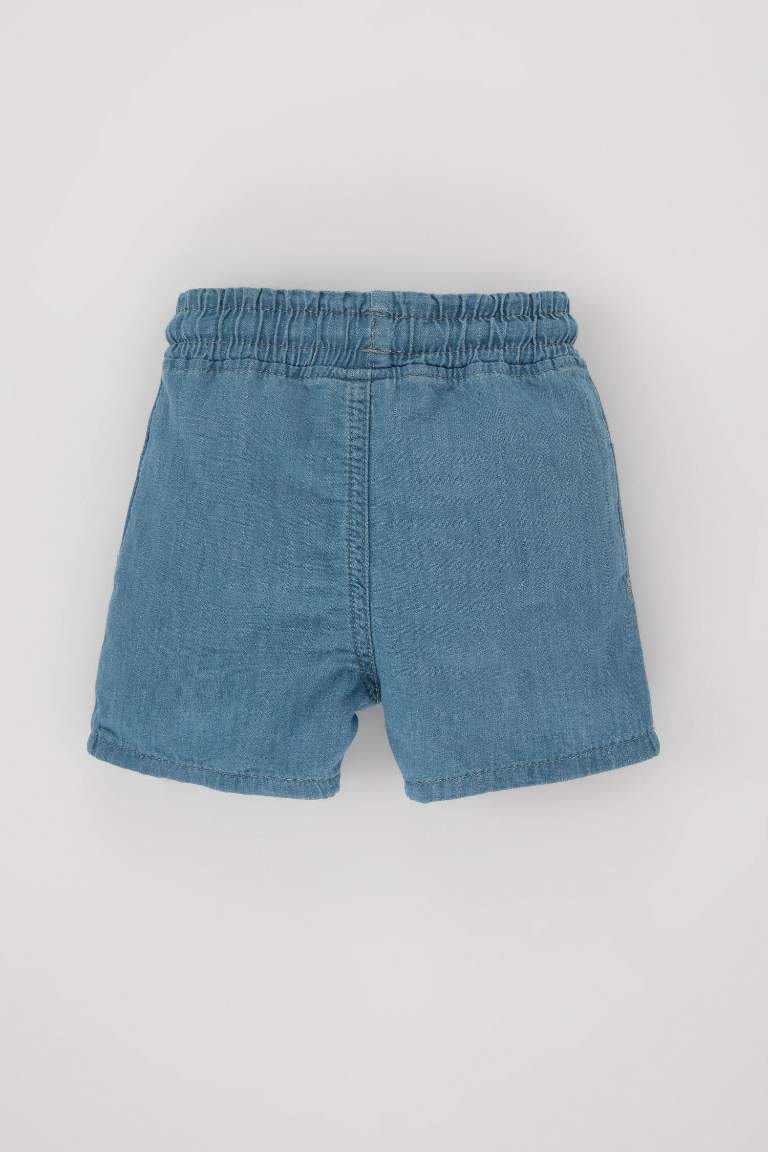 Baby Boy Regular Fit Jean Shorts