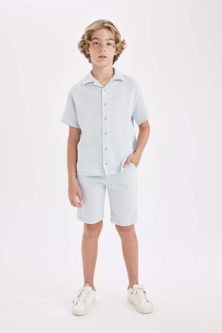 Boy Muslin Shorts