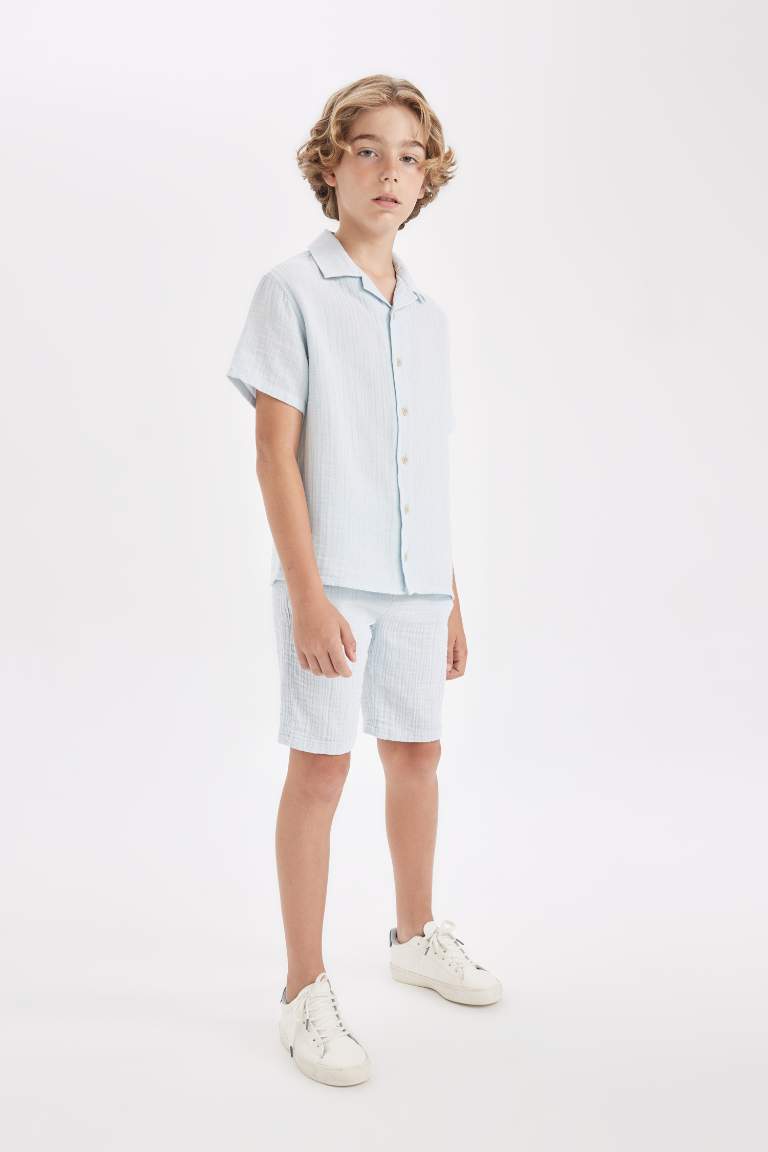 Boy Muslin Shorts