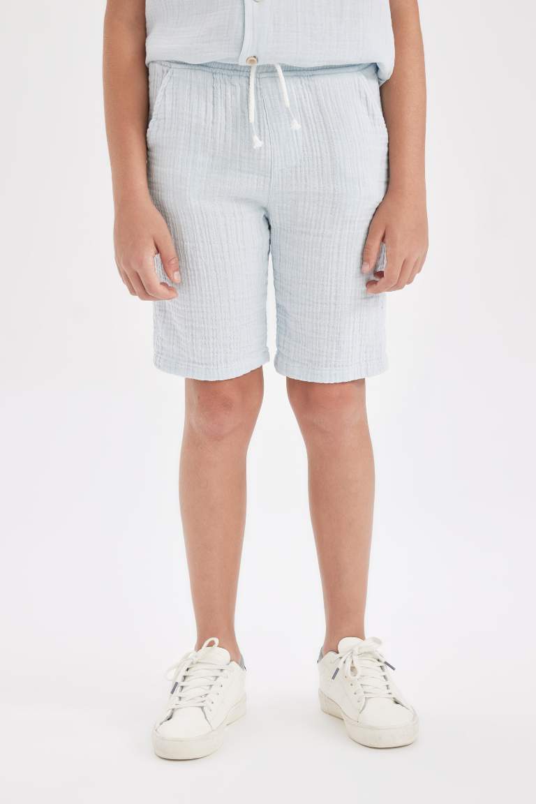 Boy Muslin Shorts