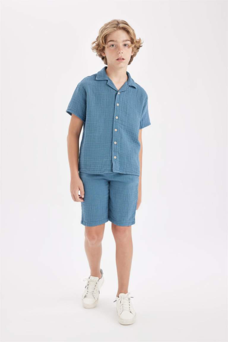 Boy Muslin Shorts