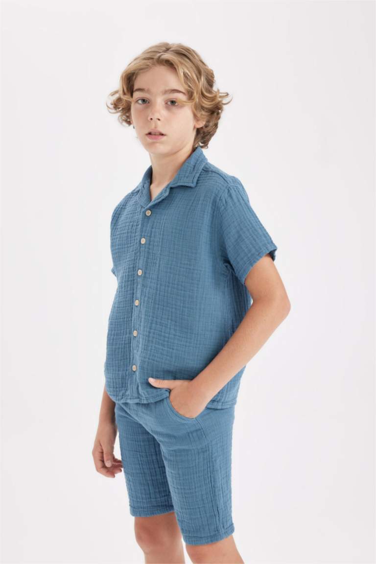 Boy Muslin Shorts