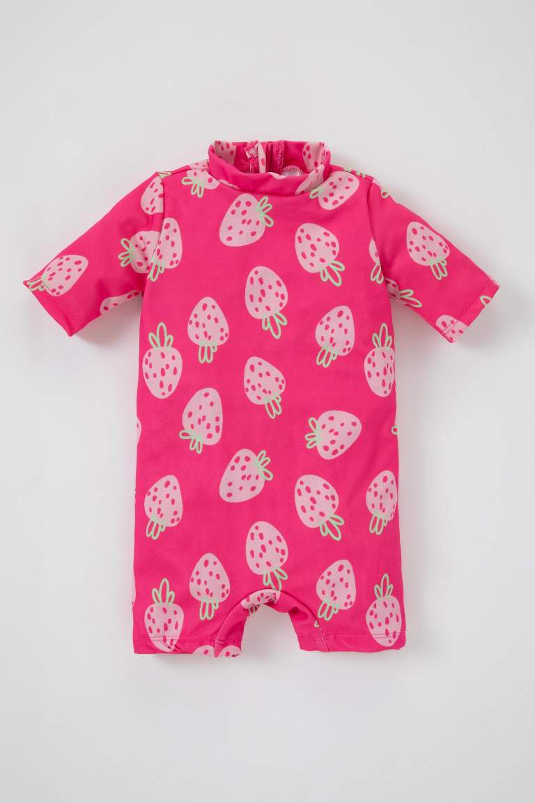 Baby Girl Printed Swimwear