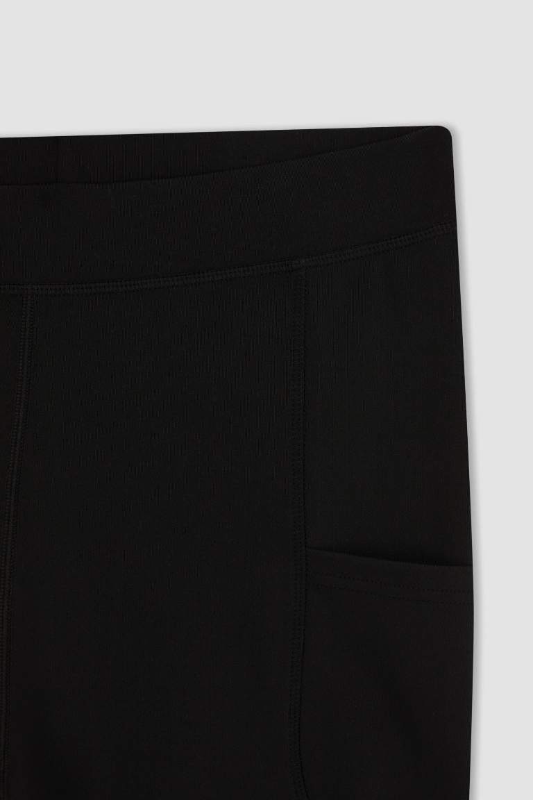 DeFactoFit Slim Fit Sporcu Tayt