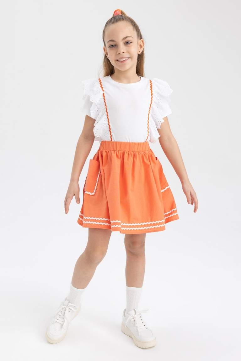 Girls Cotton Skirt