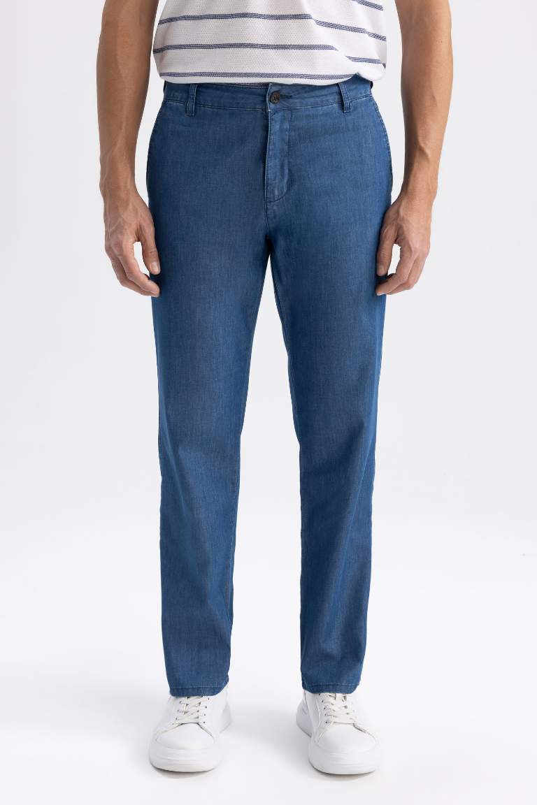 Indigo MAN Relax Fit Chino Jeans 2788348 | DeFacto