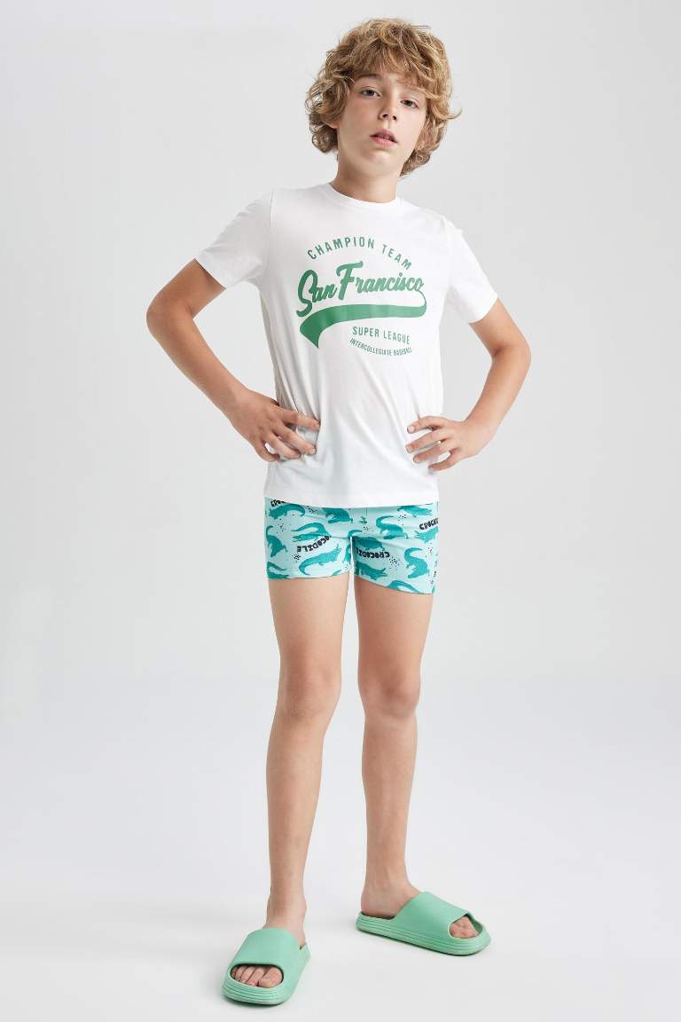 Turquoise Boys & Teens Boys Swimwear 2768277 | DeFacto