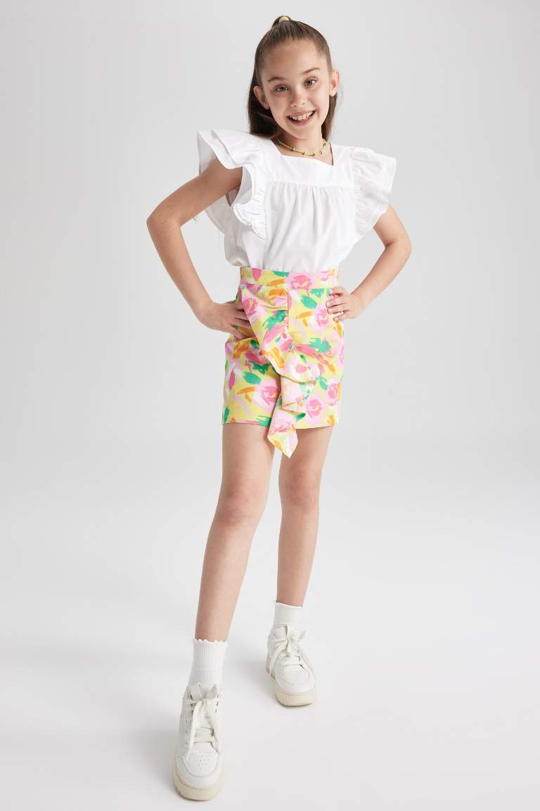 Girl Poplin Skirt