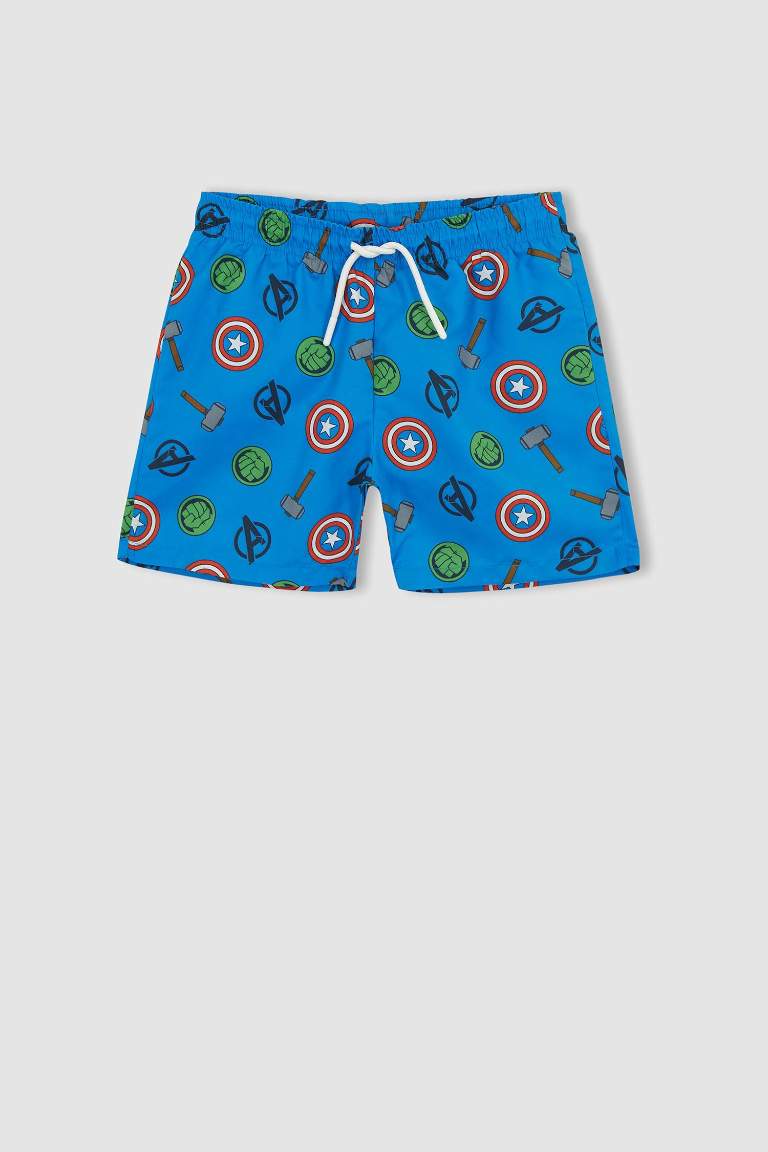 Boys Marvel Avengers Licensed Swimming Shorts