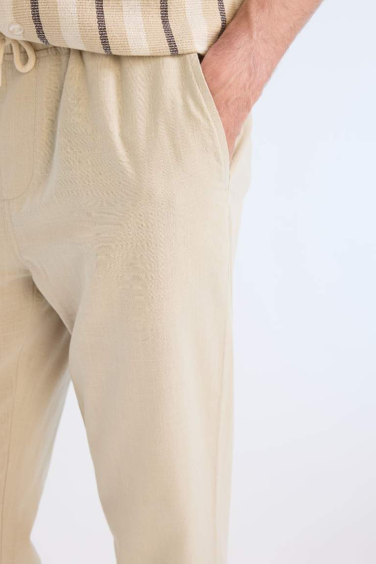 Skinny Leg Cotton Jogger Pants