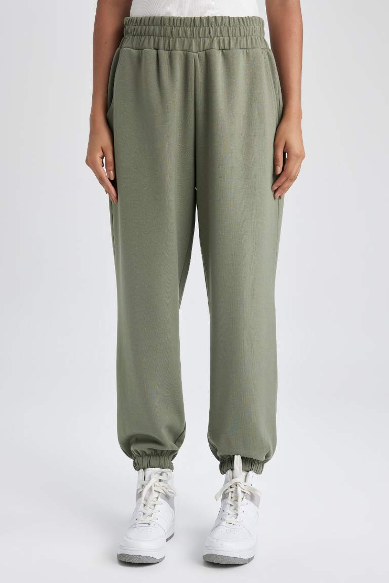 DeFactoFit Oversize Fit Double Pocket Jogger Trousers