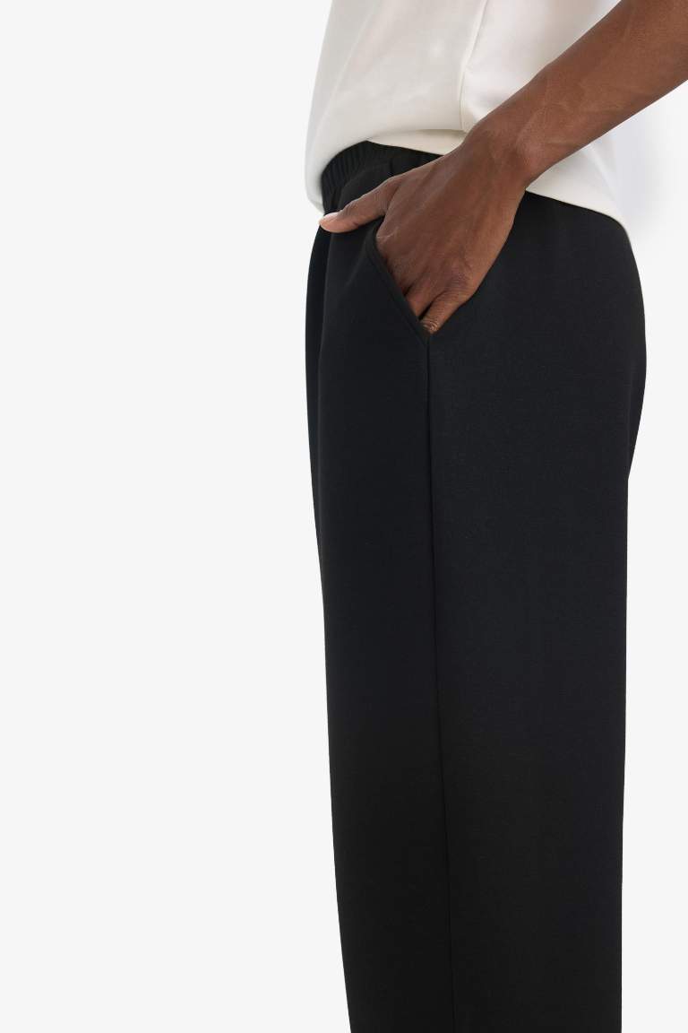DeFactoFit Oversize Fit Standard Length Scuba Fabric Jogger Sweatpants
