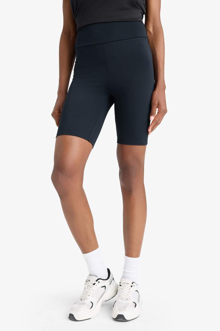 DeFactoFit Biker Waist-hugging Sports Leggings