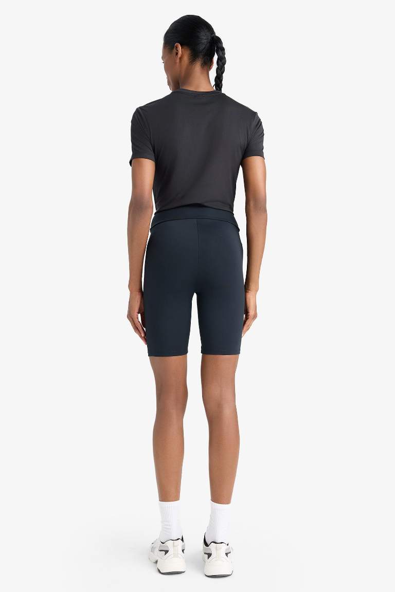 DeFactoFit Biker Waist-hugging Sports Leggings
