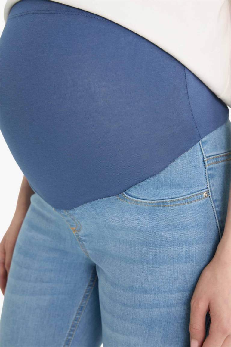 Skinny Fit Regular Hem Maternity Pants