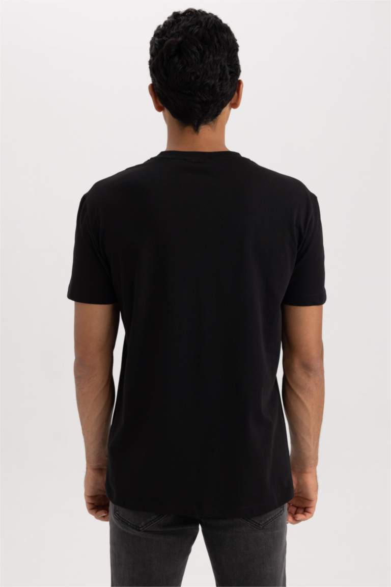 تي شيرت مطبوع قصة عادية من توباك