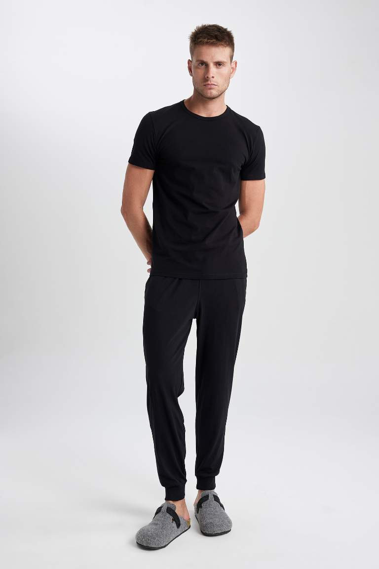 Regular Fit Cepli Pijama Altı