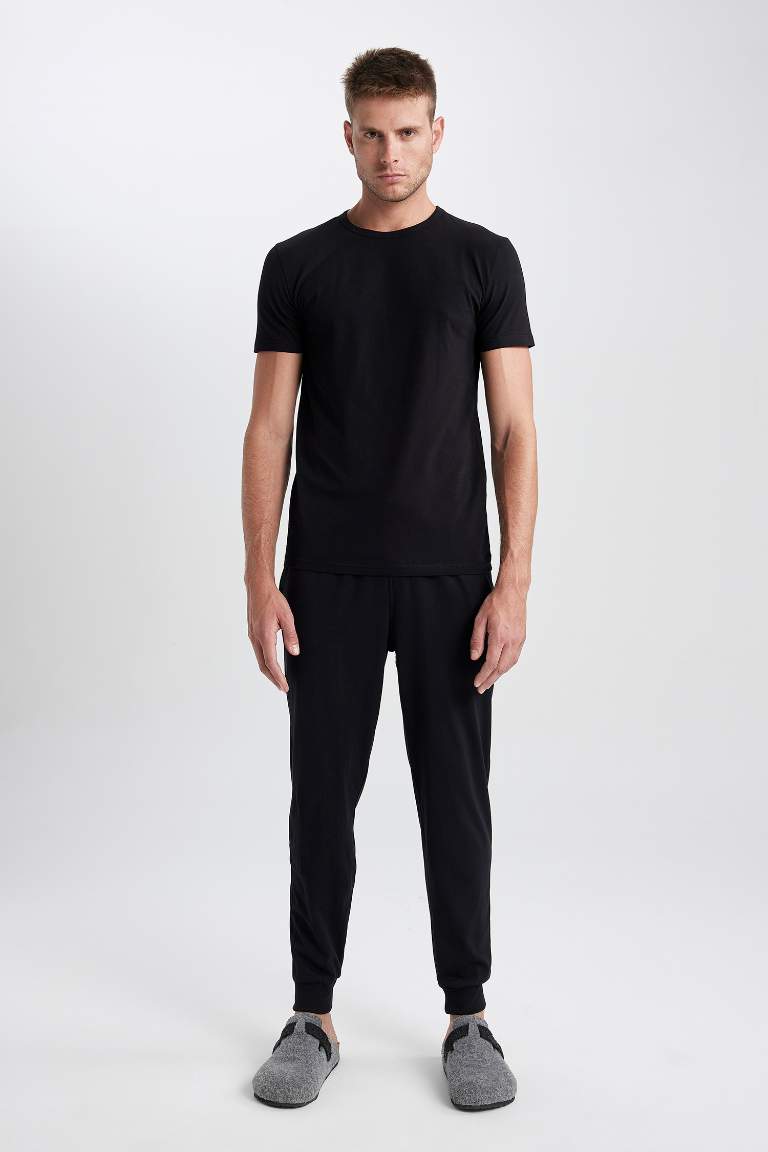 Regular Fit Cepli Pijama Altı