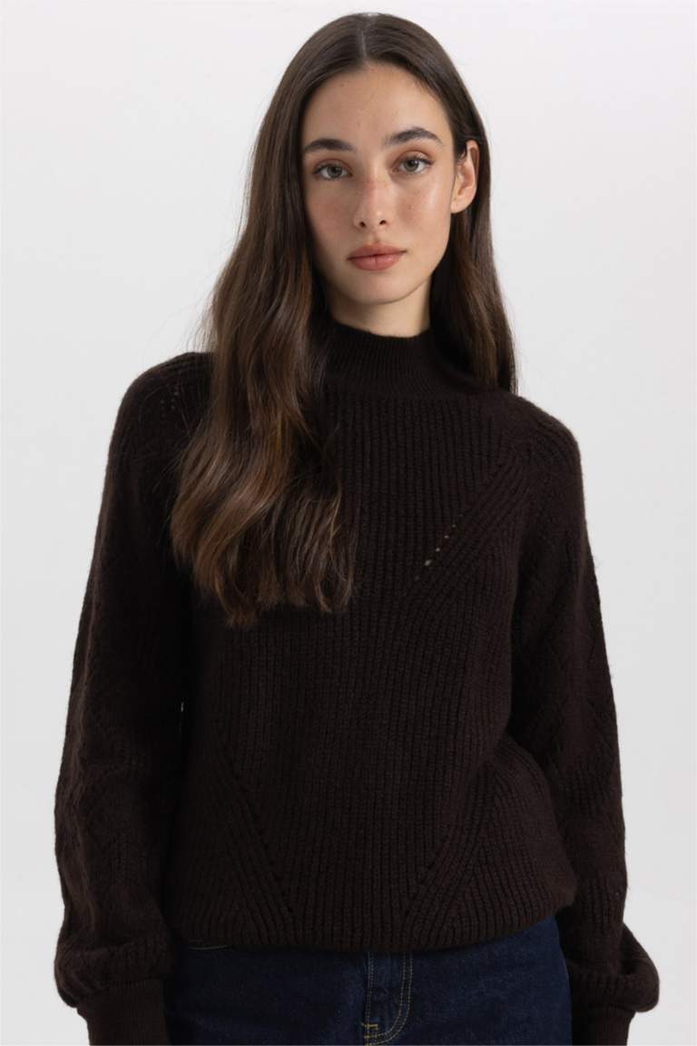 Туника свободного кроя с воротником