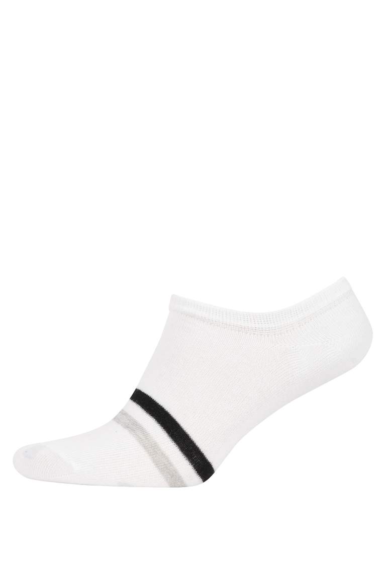Erkek 5'li Pamuklu Sneaker Çorap