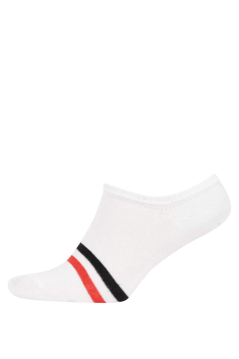 Erkek 5'li Pamuklu Sneaker Çorap