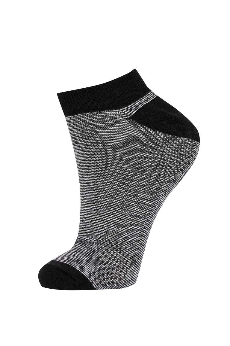 Men 3 Pack Cotton Booties Socks