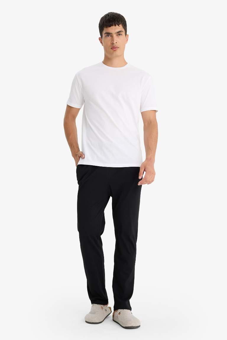 Regular Fit Cepli Pijama Altı