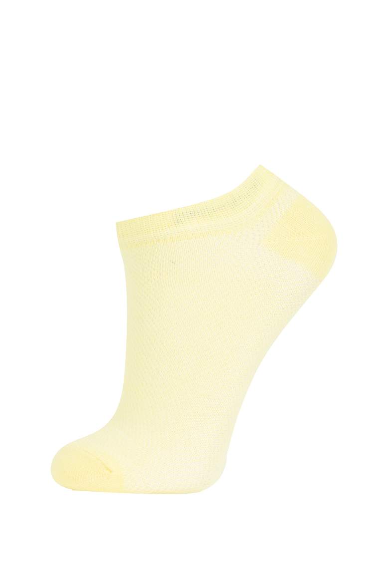 Girls 5 Pack Cotton Booties Socks