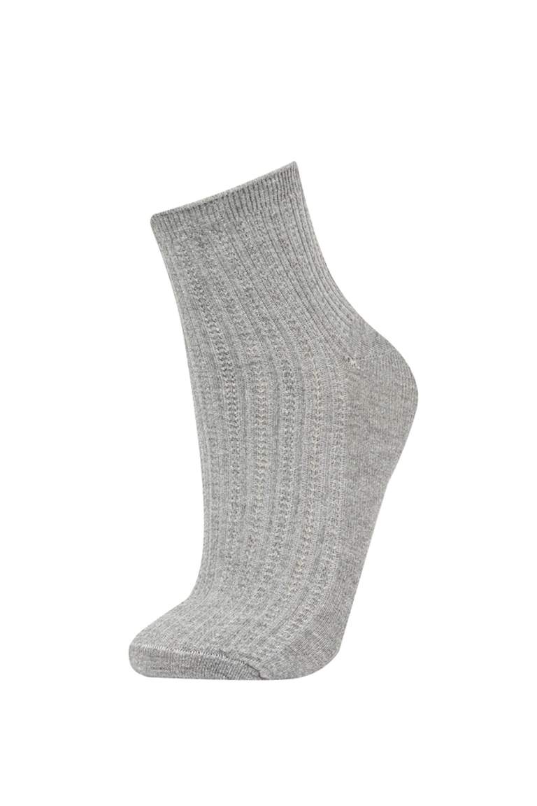 Lot de 3 paires de chaussettes courtes en coton pour femme