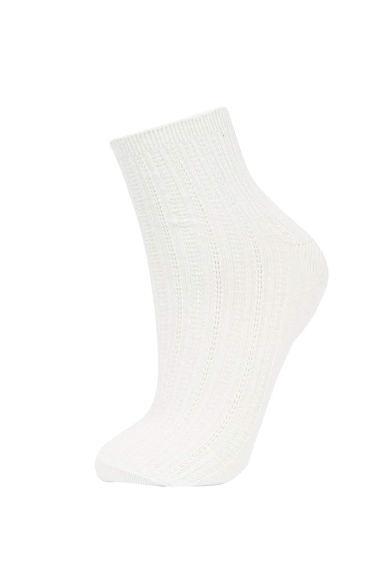 Lot de 3 paires de chaussettes courtes en coton pour femme