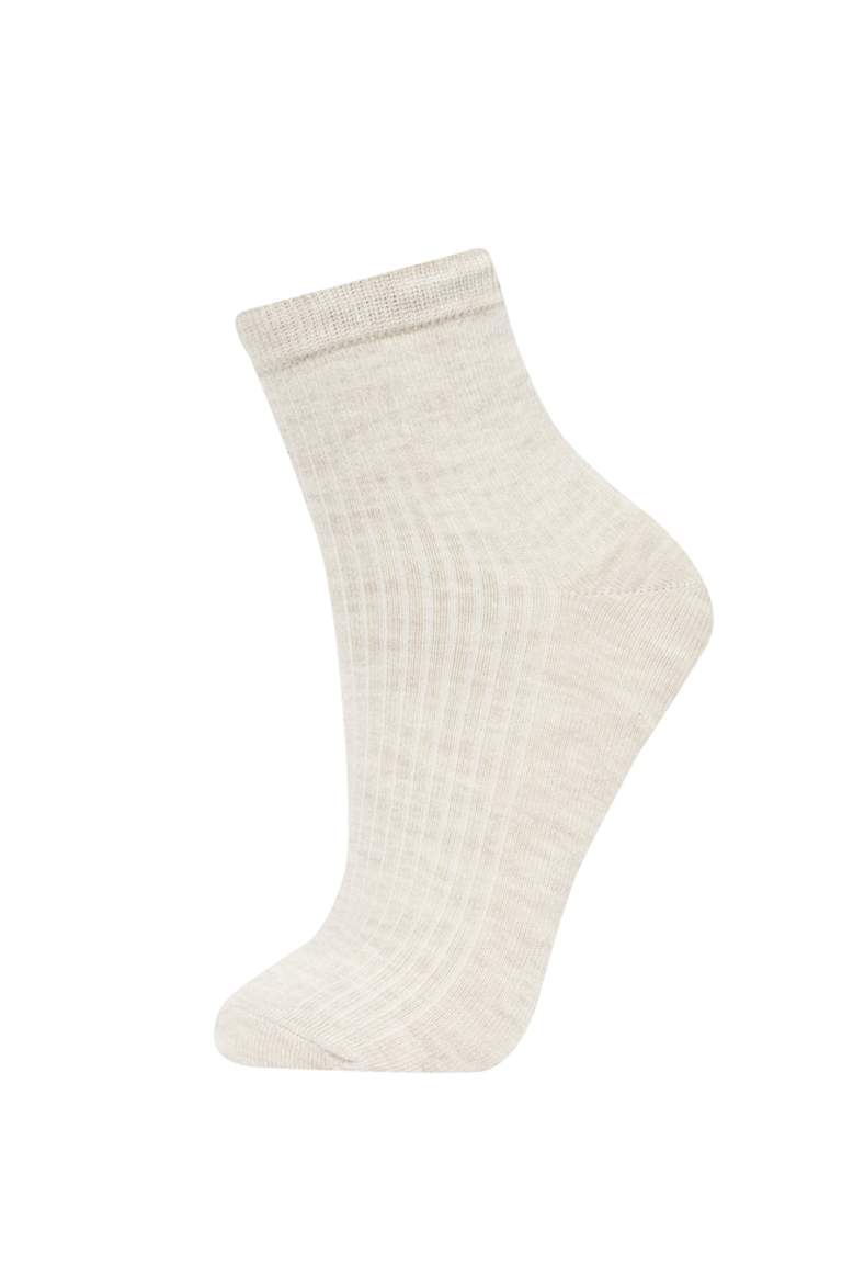 Lot De 5 Paires De Chaussettes Courtes En Coton Pour Femme