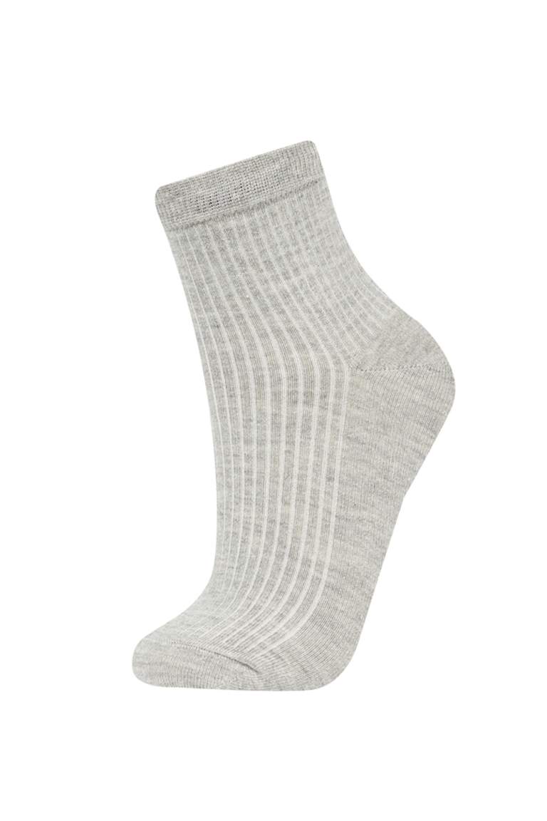 Lot De 5 Paires De Chaussettes Courtes En Coton Pour Femme