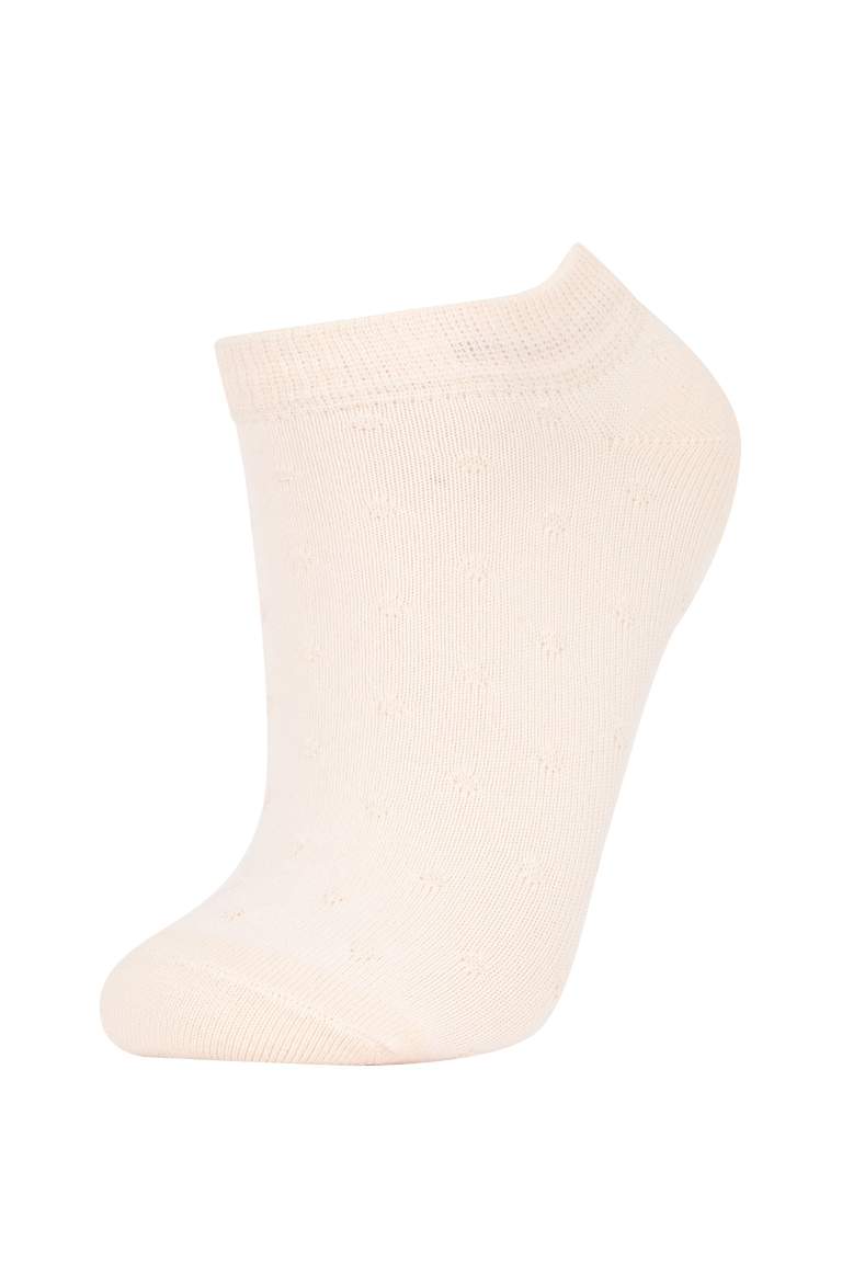 Women 5 Pack Cotton Booties Socks