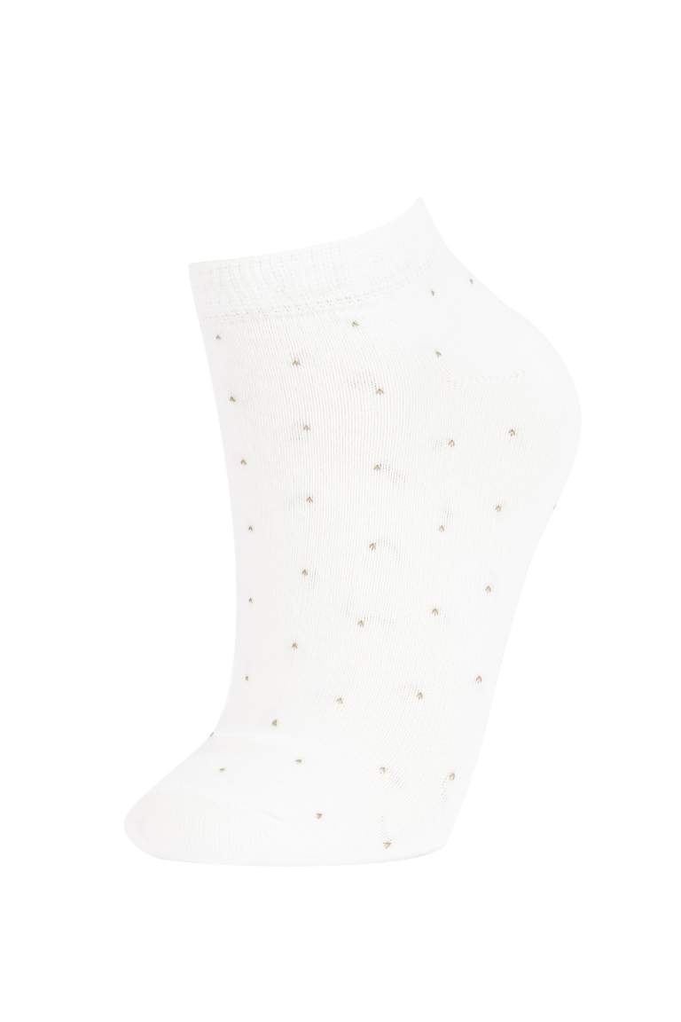 Lot de 3 paires de Chaussettes Courtes en Coton pour Femme