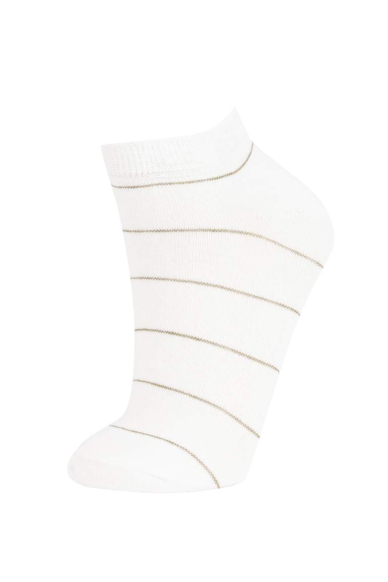 Lot de 3 paires de Chaussettes Courtes en Coton pour Femme