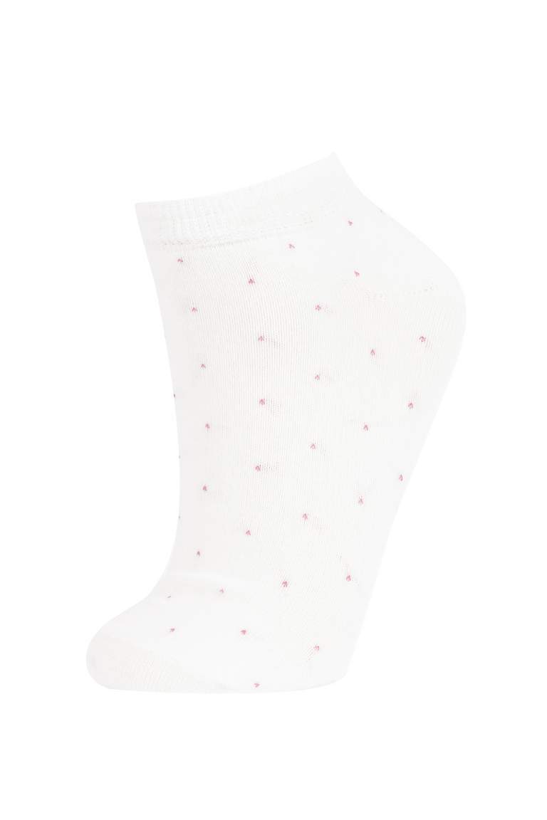 Lot de 3 paires de Chaussettes Courtes en Coton pour Femme