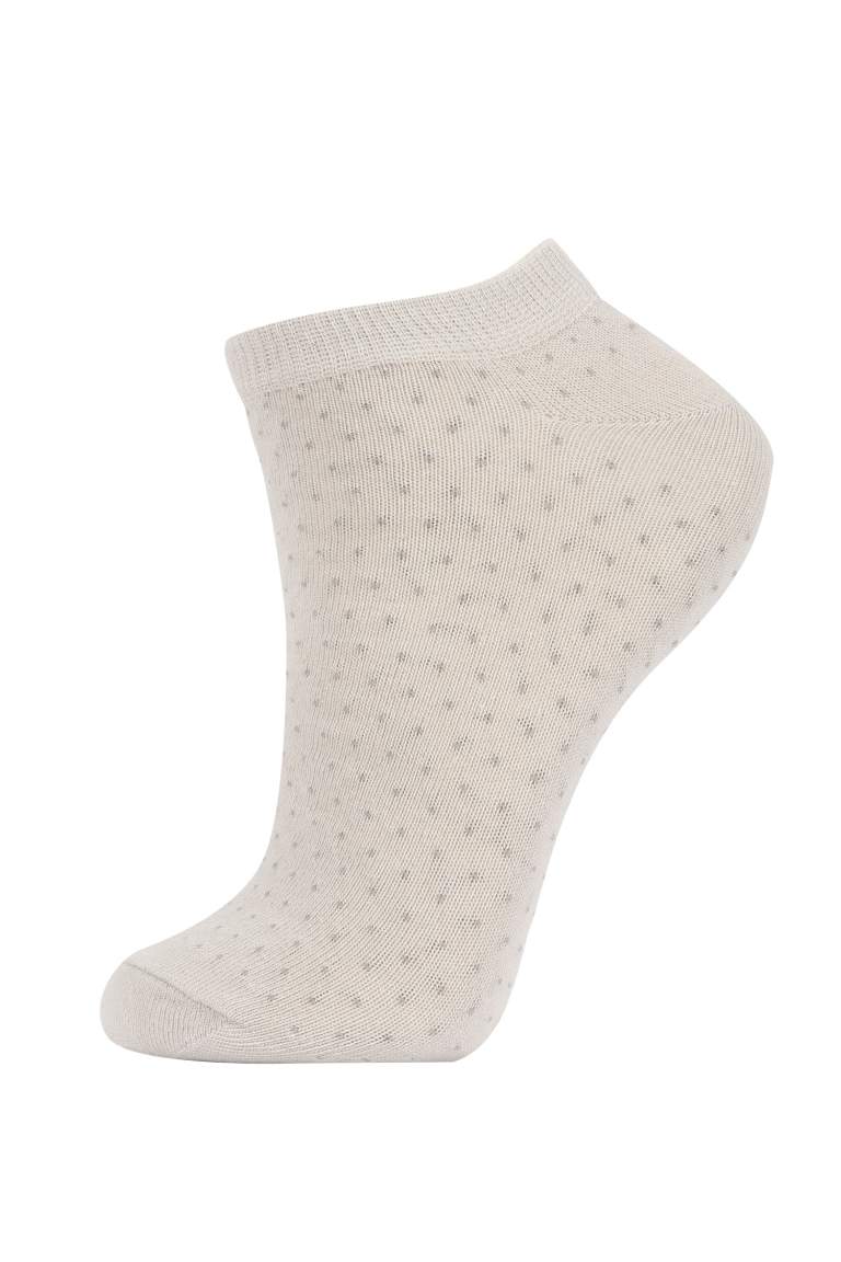 Women 5 Pack Cotton Booties Socks