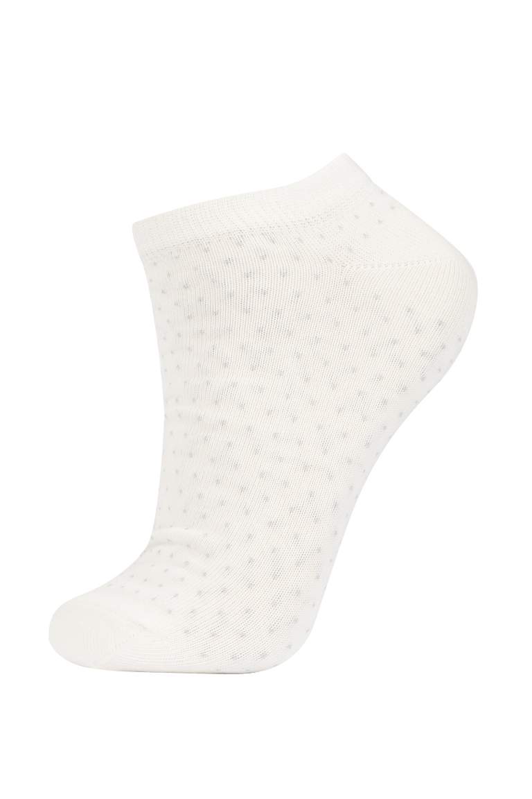 Women 5 Pack Cotton Booties Socks