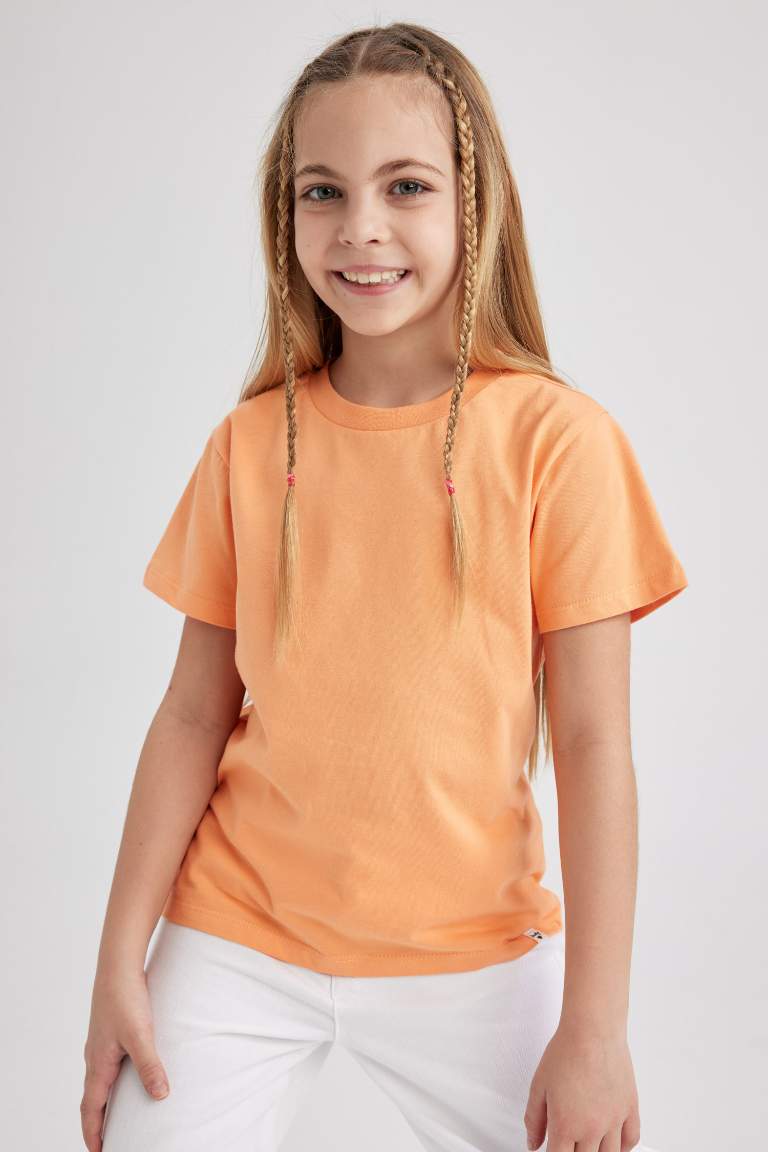 Girl Regular Fit Short Sleeve T-Shirt