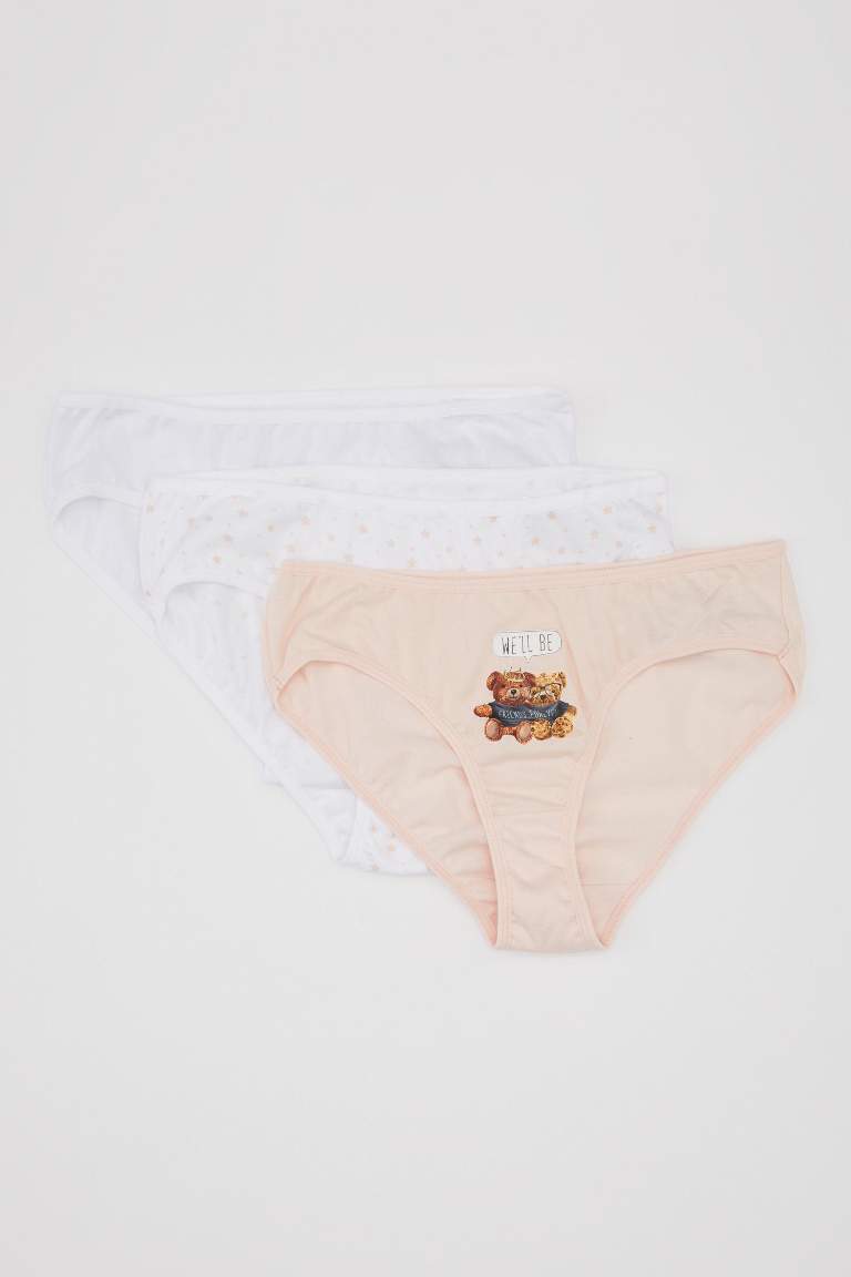 Girl 3 Piece Slip Panties