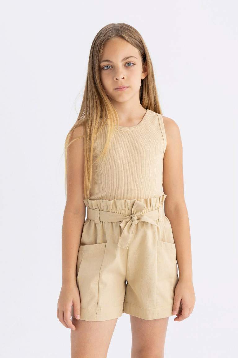 Girl Linen Shorts