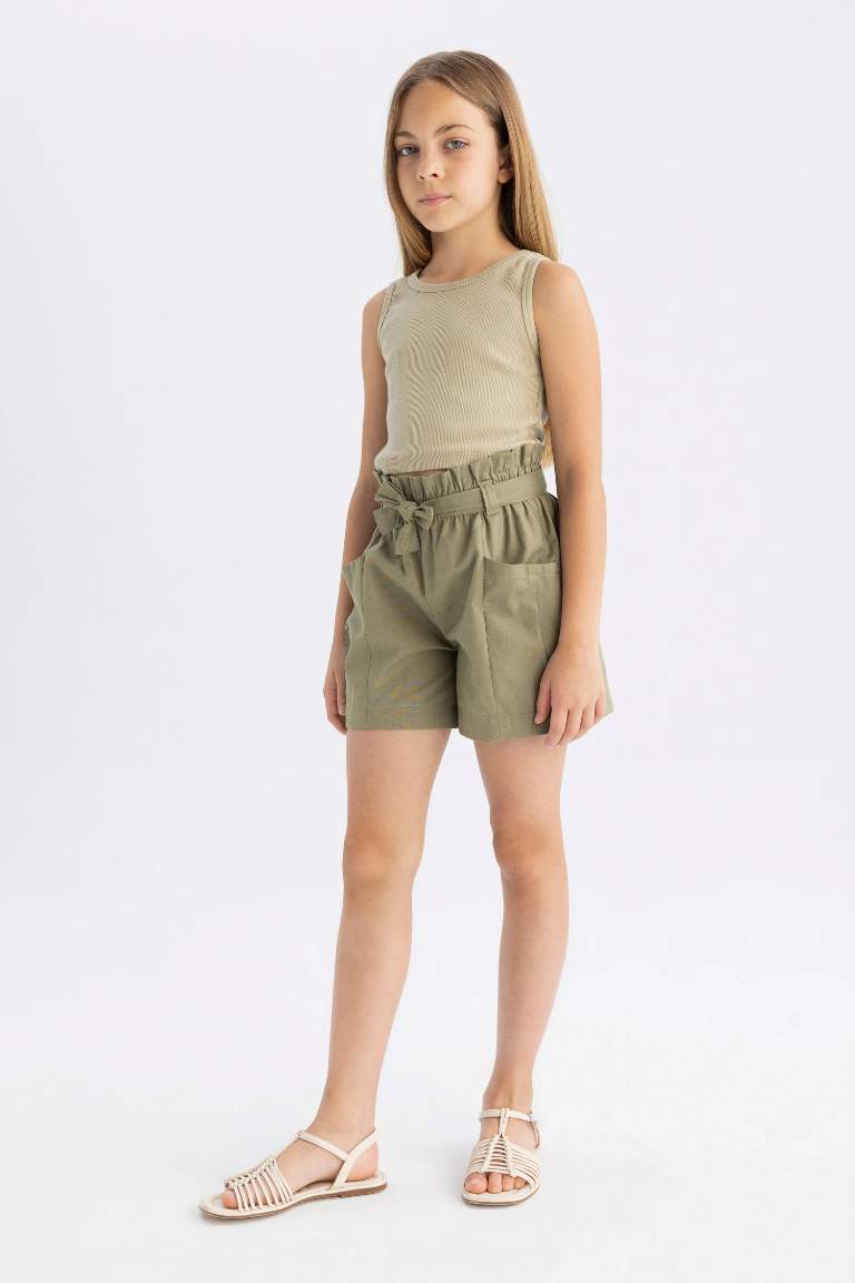 Girl Linen Shorts