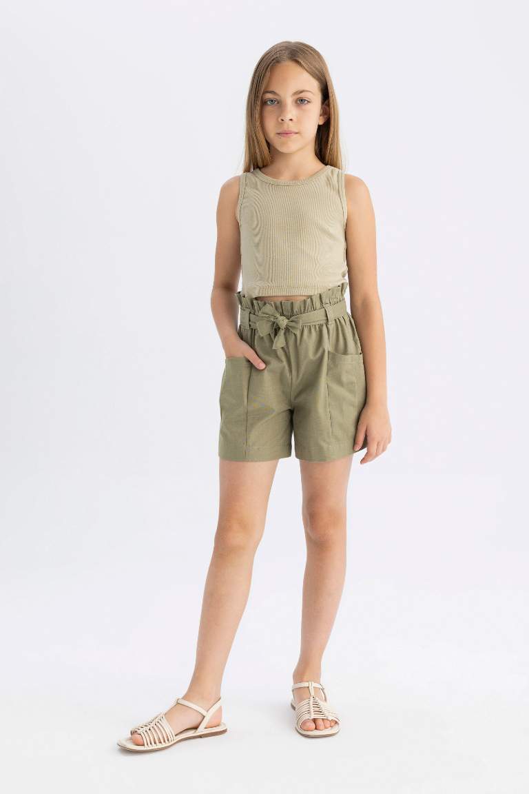 Girl Linen Shorts