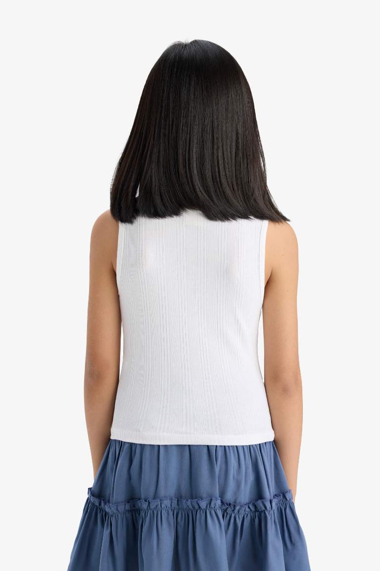Girl Slim Fit Basic Camisole Tank Top